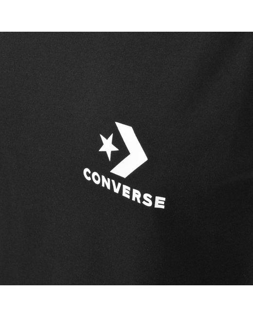 converse black logo