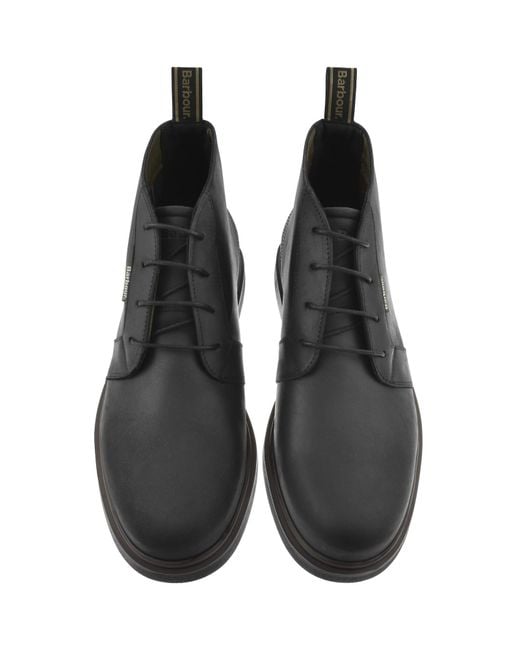 Barbour Black Meays Chukka Boots for men