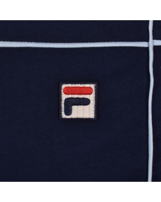 Fila Blue Fila Terri Crew Neck T Shirt for men