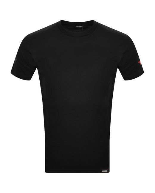 DSquared² Black Icon T Shirt for men