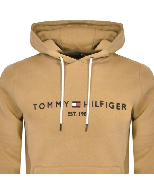 Tommy Hilfiger Natural Logo Hoodie for men