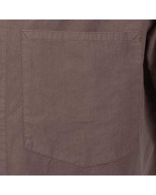Norse Projects Brown Mols Tencel Shirt for men