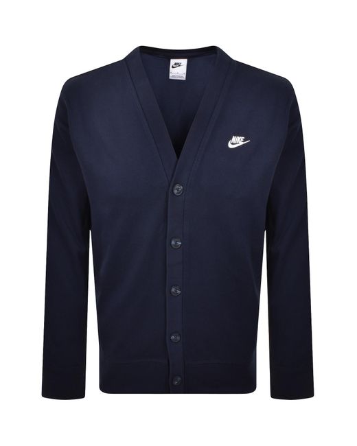 Nike Blue Club Fairway Cardigan for men