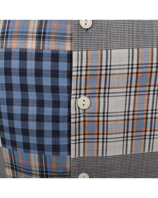 Paul Smith Blue Short Sleeve Shirt for men