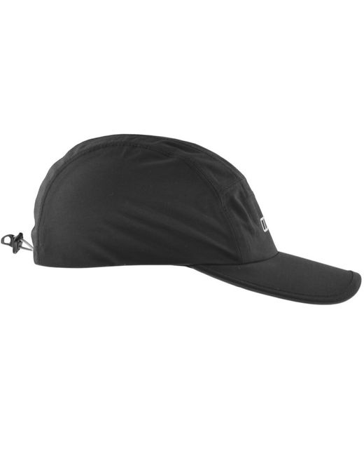 Berghaus Black Inflection Waterproof Cap for men
