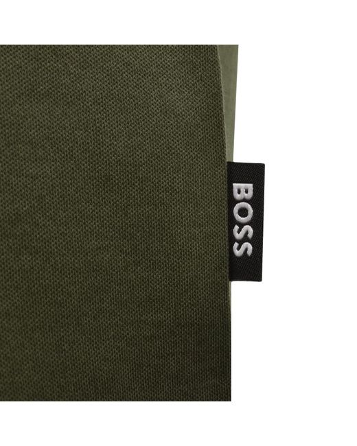 BOSS BUSINESS Green Boss H Tessler 195 T Shirt for men
