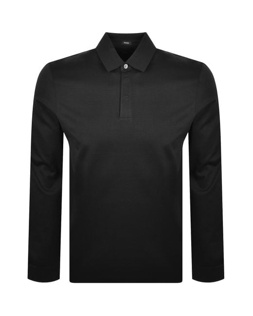 BOSS BUSINESS Black Boss H Pado 432 Polo T Shirt for men