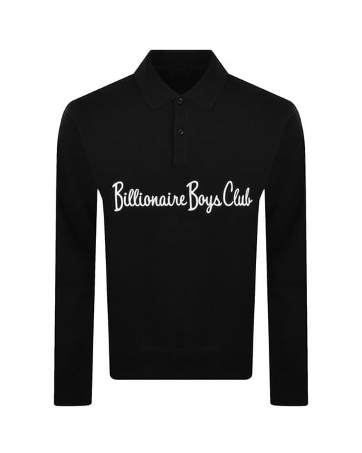 BBCICECREAM Black Collared Sweatshirt for men