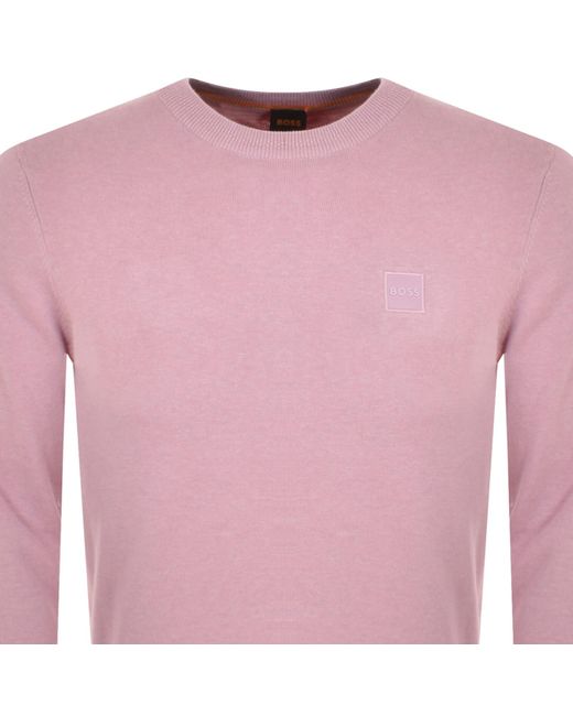 Boss Pink Boss Kanovano Knit Jumper for men