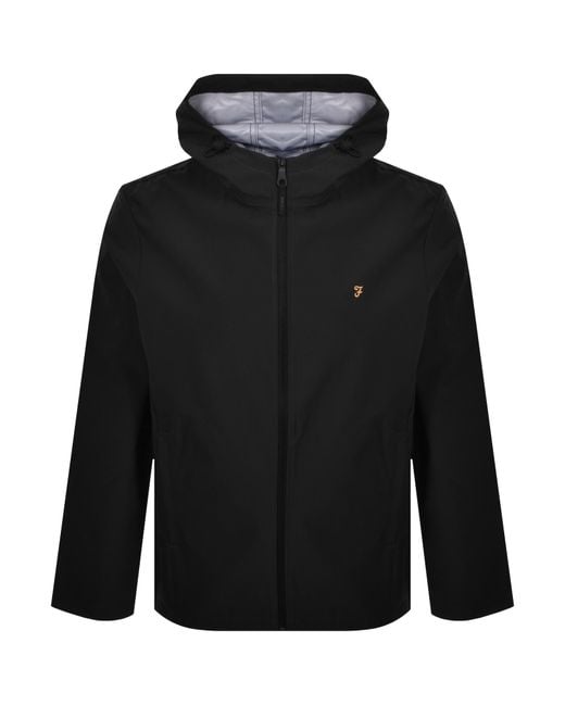 Farah Black Farah Rhodes Jacket for men