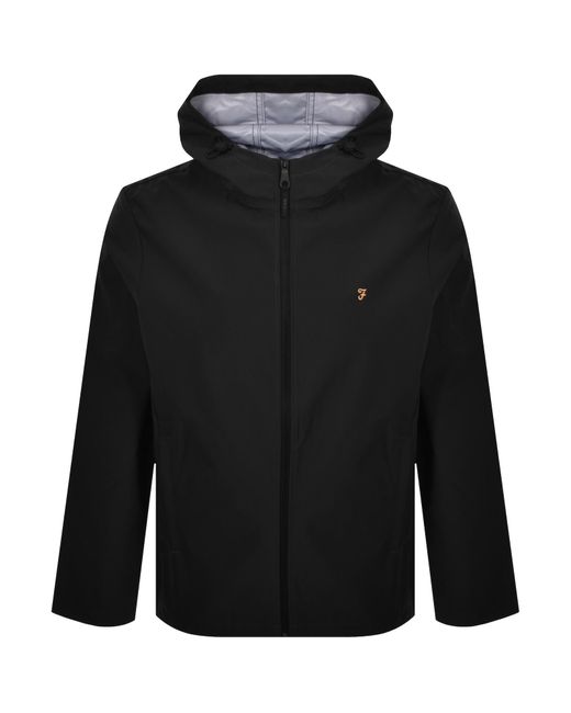 Farah Black Farah Rhodes Jacket for men