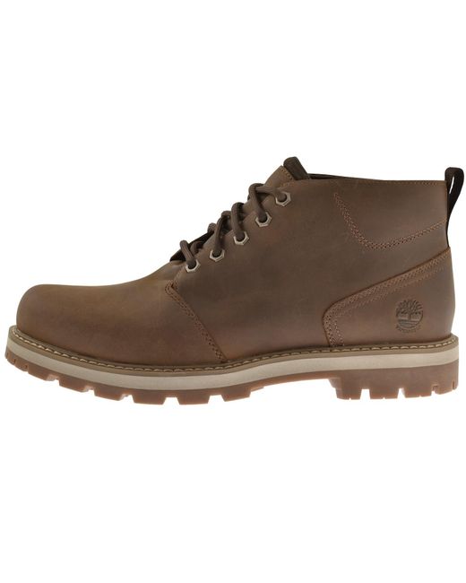 Timberland Brown Britton Road Chukka Boots for men