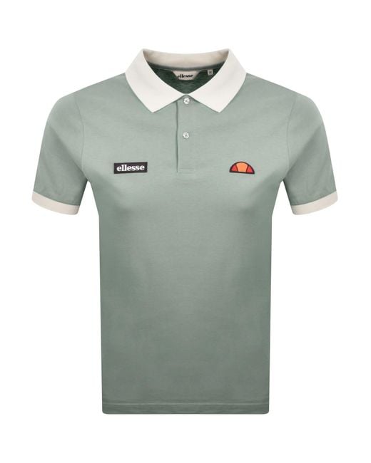 Ellesse Green Lessepsia Polo T Shirt for men