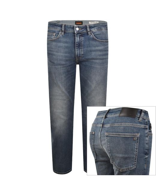 Boss Blue Boss Delaware Slim Fit Jeans Medium for men