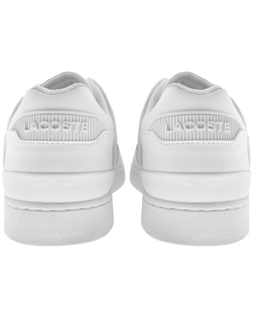 Lacoste White Court Cage Trainers for men
