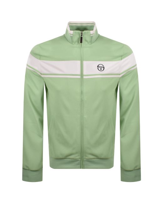 Sergio Tacchini Green Damarindo Track Top for men