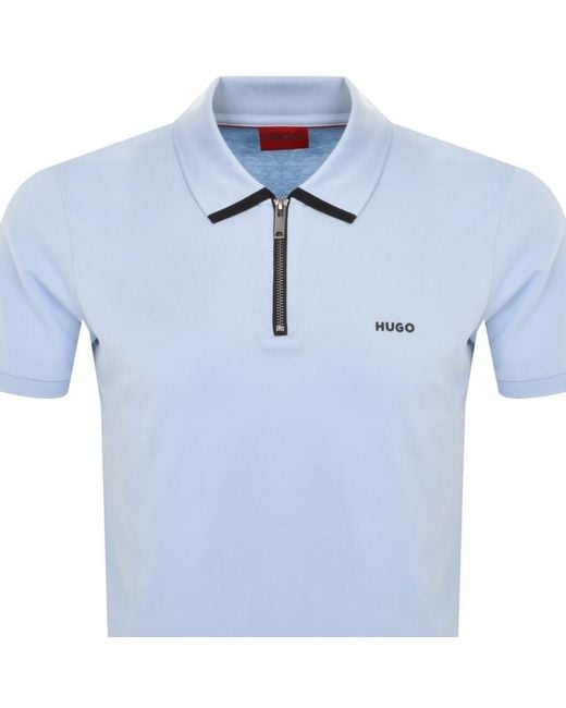 HUGO Blue Dalomino Polo T Shirt for men