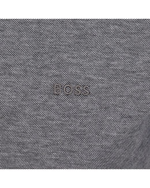 BOSS BUSINESS Gray Boss Thompson 141 T Shirt for men