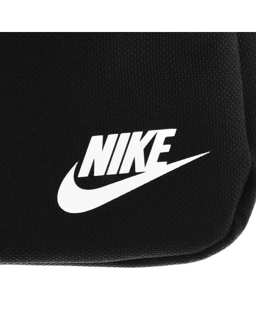 Nike Black Heritage Crossbody Bag for men