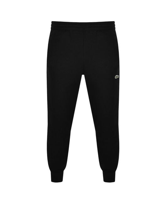 Lacoste Black Hooded Tracksuit for men