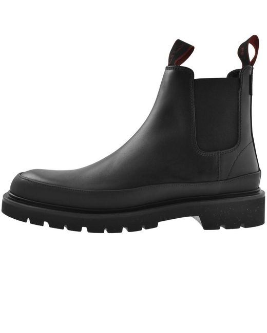 Paul Smith Black Geyser Boots for men