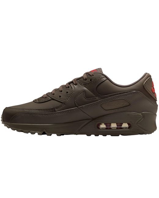 Nike Brown Air Max 90 Essential Trainers Cave Stone for men