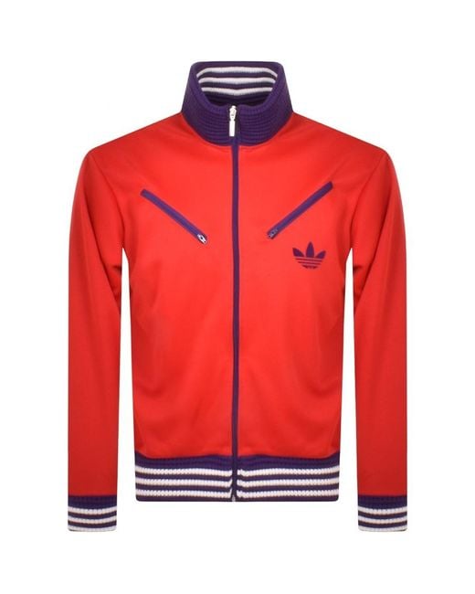 Adidas Originals Red New Montreal 22 Track Top for men
