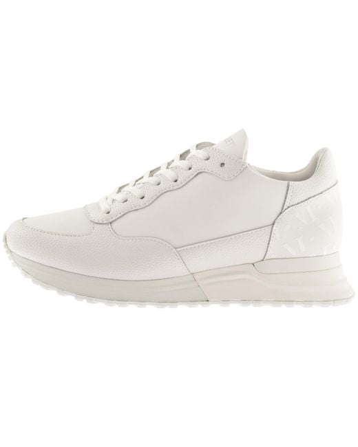 Mallet White Popham Trainers for men