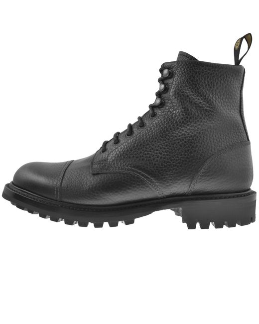 Belstaff Black X Grenson Service Boots for men
