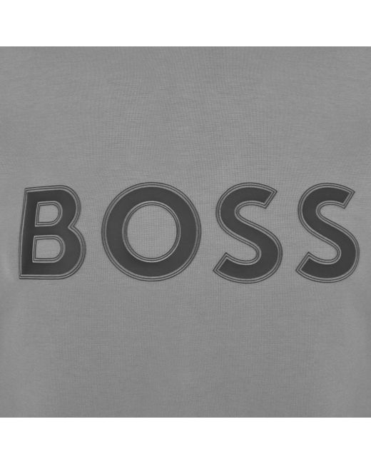 Boss Gray Boss Salbo 1 Sweatshirt for men