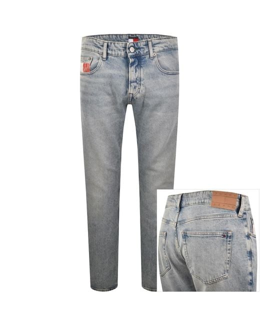 Tommy Hilfiger Blue Scanton Slim Fit Jeans Light for men