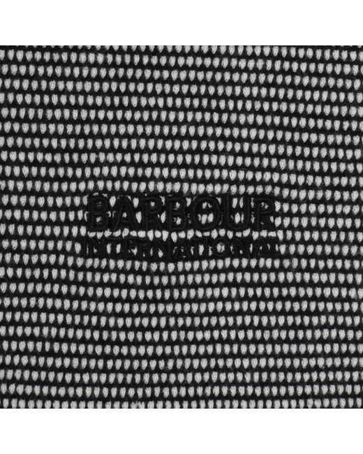 Barbour Gray Halls Textured T Shirt for men