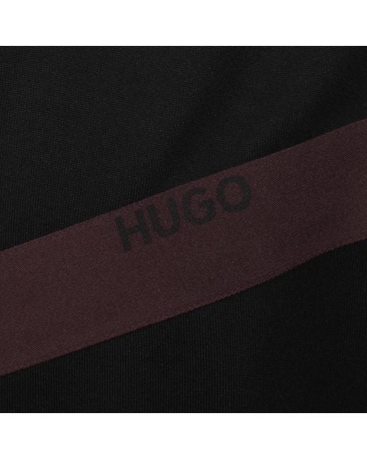 HUGO Black Darti Full Zip Sweatshirt for men