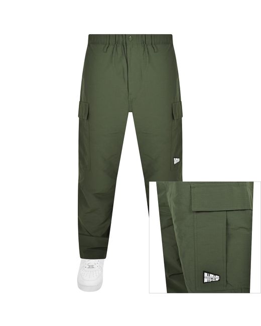 BBCICECREAM Green Cargo Trousers for men