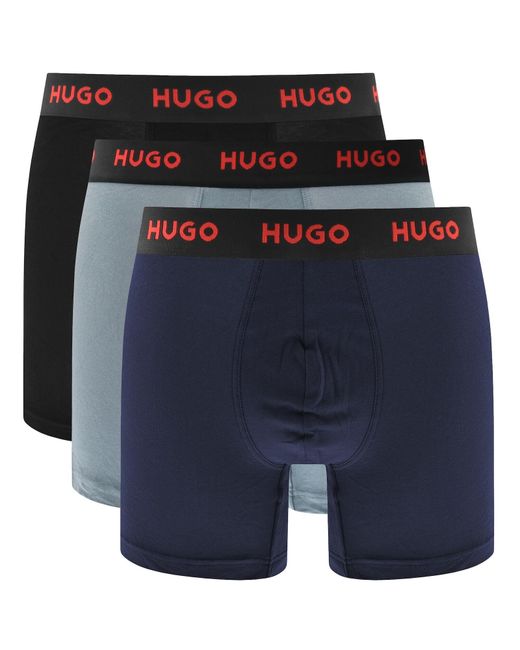 HUGO Blue 3 Pack Boxers for men