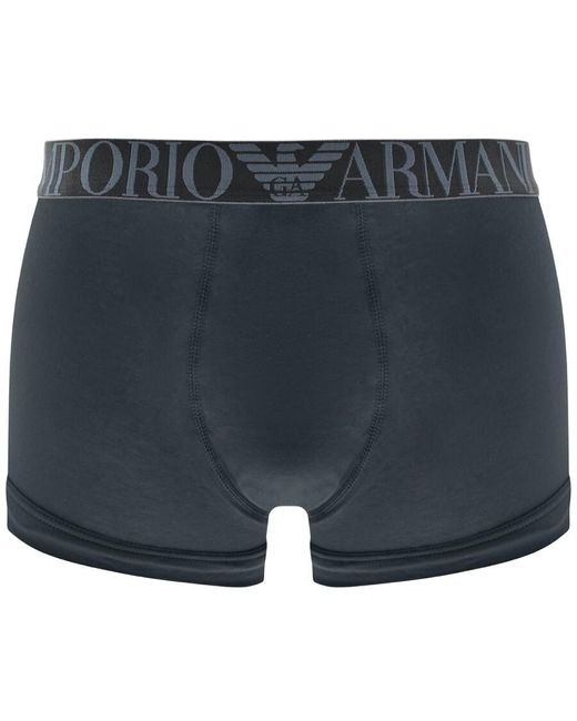Armani Emporio Underwear Three Pack Trunks in Red for Men | Lyst