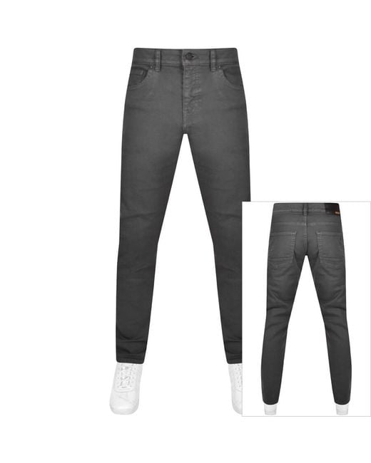 Hugo boss hotsell delaware jeans grey