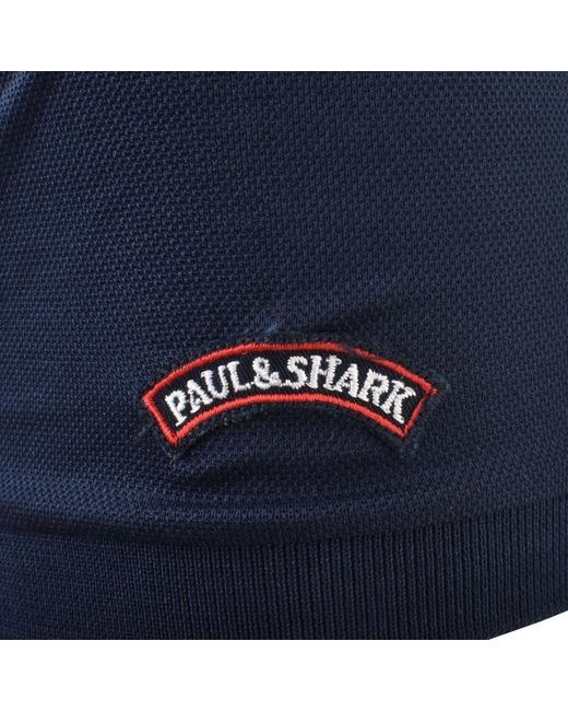 Paul & Shark Blue Paul And Shark Polo T Shirt for men