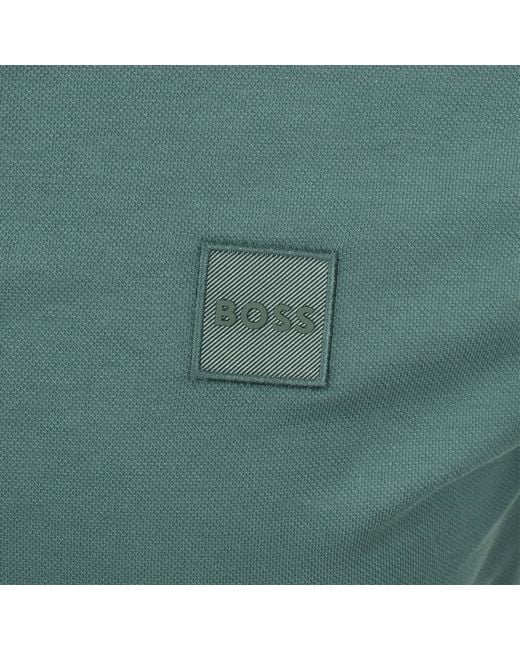 Boss Green Boss Long Sleeve Passerby Polo T Shirt for men