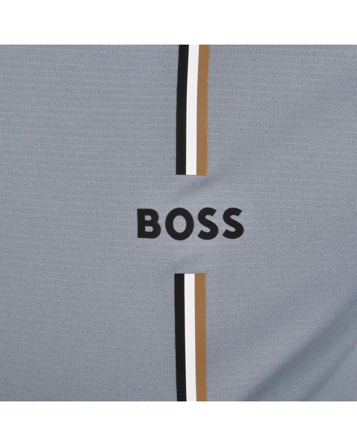 Boss Blue Boss Toc Game 3 Short Sleeve Polo for men