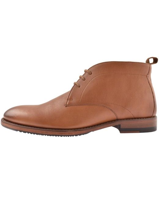 Oliver Sweeney Brown Farleton Chukka Boots for men