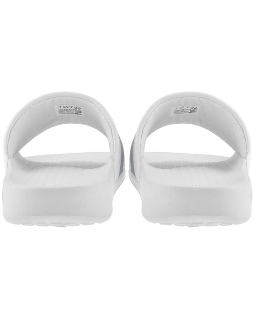 Lacoste White Serve Sliders for men