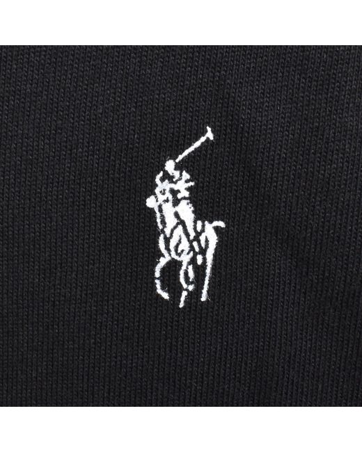 Ralph Lauren Black Patterned Lounge Shorts for men