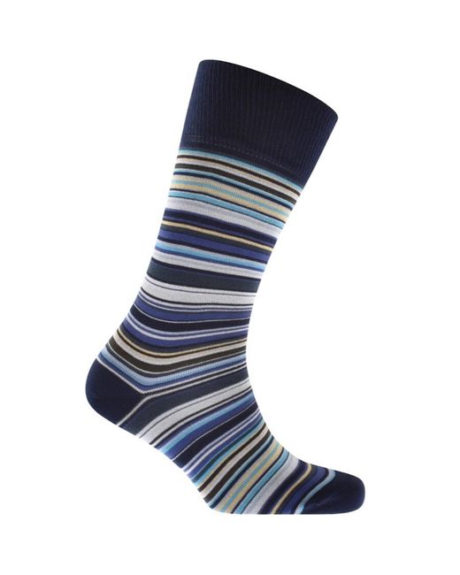 Paul Smith Black Gift Set 3 Pack Stripe Socks for men