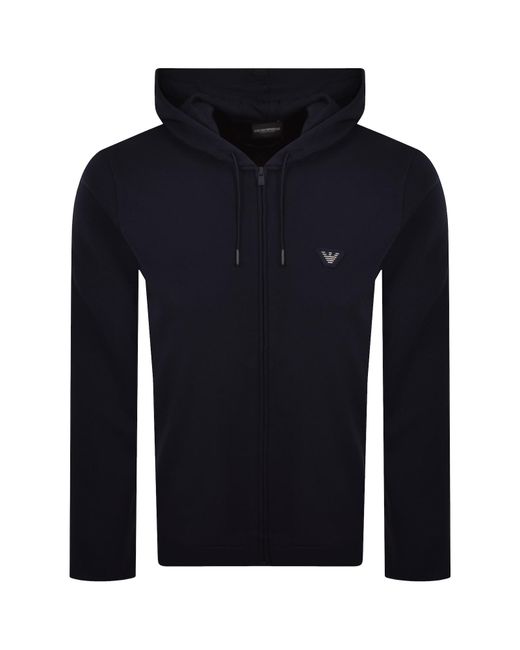 Armani Blue Emporio Loungewear Hoodie for men