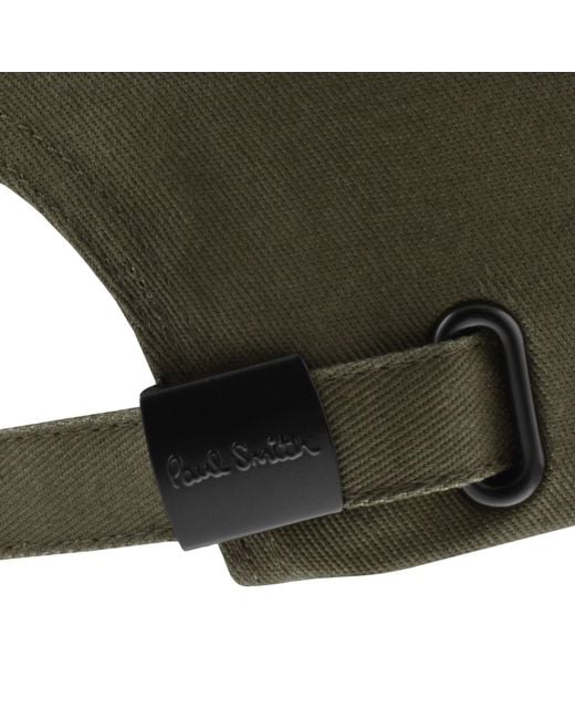 Paul Smith Green Baseball Cap for men