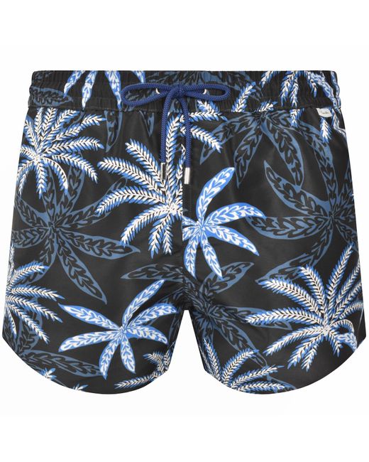 Paul Smith Blue Palms Swim Shorts for men