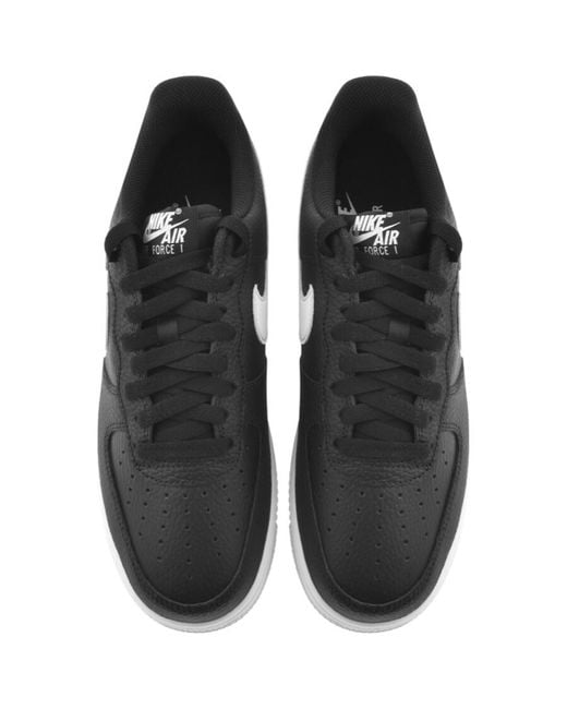 Black air force ones for men online