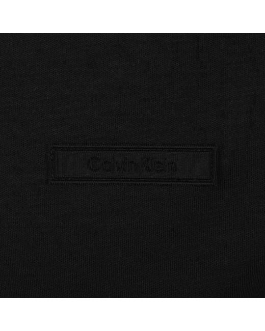 Calvin Klein Black Supima Cotton Polo for men