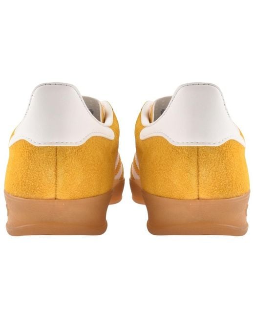 adidas Originals Gazelle Trainers in Yellow for Men Lyst
